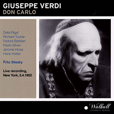Don carlo - Metropolitan opéra New York 1952