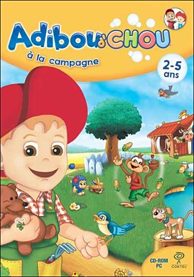 Adibou D'Chou à La Campagne - PC/Mac - FR - Jeu éducatif Coktel - Bon état