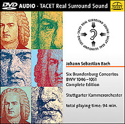 6 Concertos Brandebourgeois BWV1046-1051 - Super Audio CD hybride