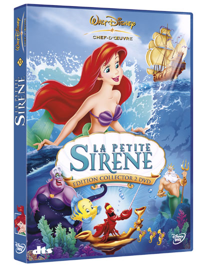 La Petite sirène DVD - DVD Zone 2 - Achat & prix
