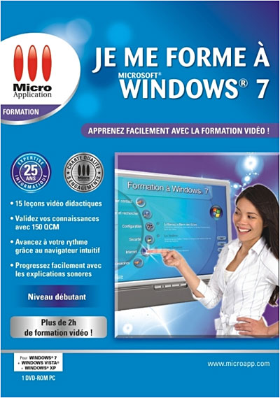 AVANQUEST (MICRO APPLICATION) Je me forme &agrave; Windows 7 