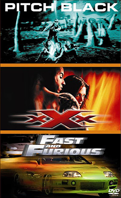 Pitch Black - xXx - Fast and Furious - Coffret