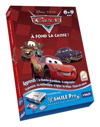 VSmile Pro - Jeu éducatif : Cars - A Fond La Caisse !