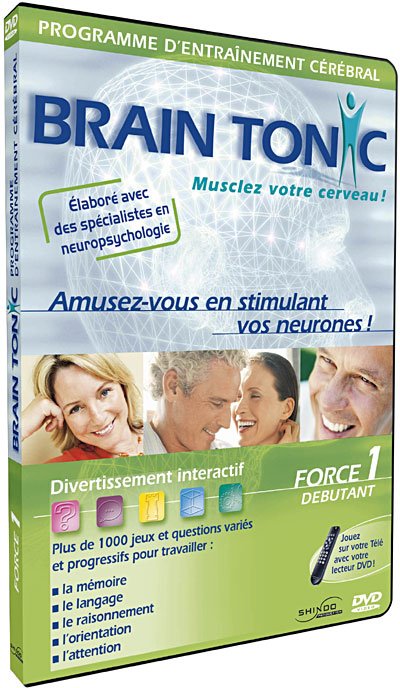 Brain Tonic Force 1 - Débutant - DVD interactif