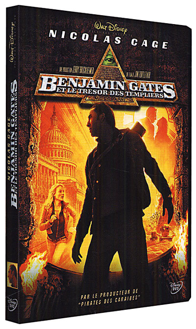 Benjamin Gates et le trésor des Templiers DVD