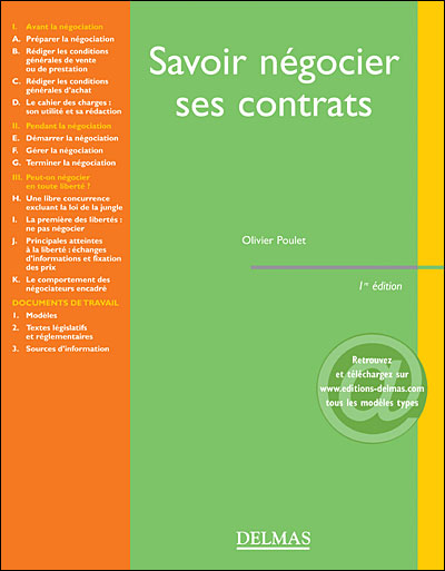 Savoir négocier ses contrats - 1ère éd.