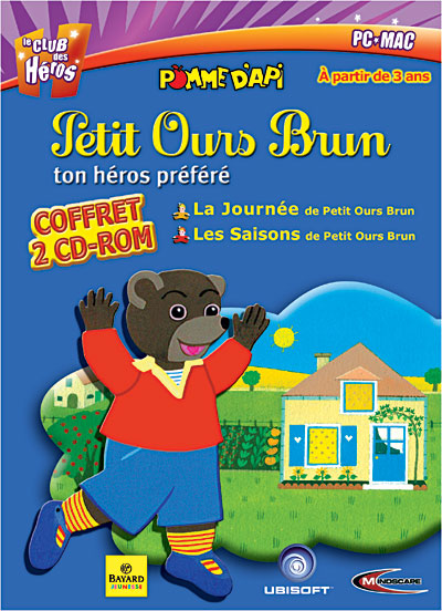 Mindscape France Coffret Petit Ours Brun - 2 Titres