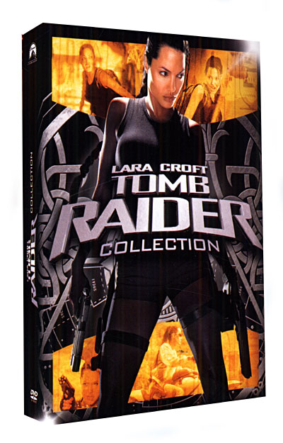 Kit 2 Dvds Lara Croft Tomb Raider - Angelina Jolie *lacrados