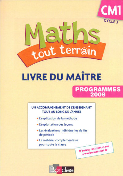 Maths tout terrain CM1