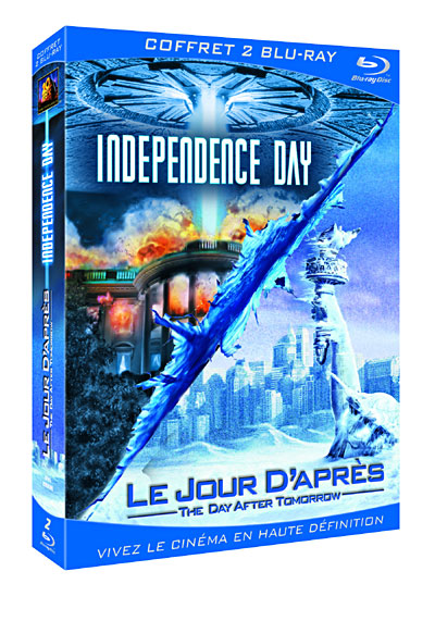 Le Jour d'après - Independence Day - Coffret - Blu-Ray