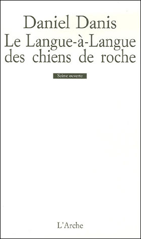 Langue à langue des chiens de roche