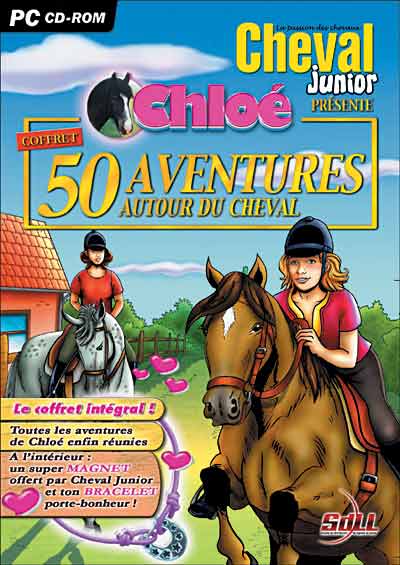 Sdll (Société De Distribution De Logiciels De Loisirs) Cheval Junior - Chloé : Les 50 Aventures Autour Du Cheval