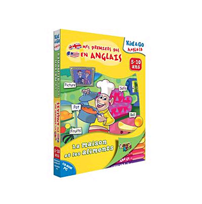 Anuman Interactive Mes Premiers Pas En Anglais - La Maison Et Les Aliments