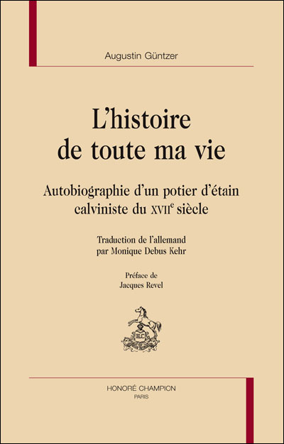 L'histoire de toute ma vie Autobiographie d'un potie