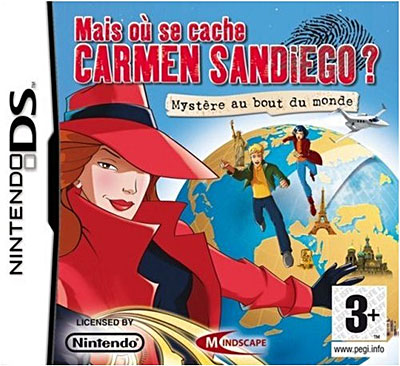 Jeux Ds / Dsi Nintendo Mais Ou Se Cache Carmen Sandiego?