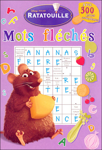 ratatouille mots fleches mots fleches ratatouille walt disney compagny broche achat livre fnac