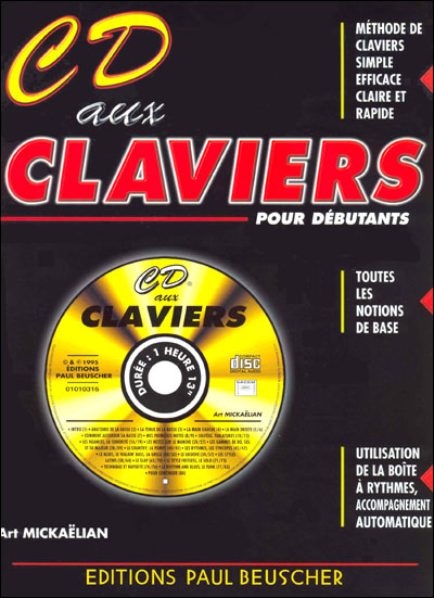 Cd au claviers - A. Mickaelian - Livre CD
