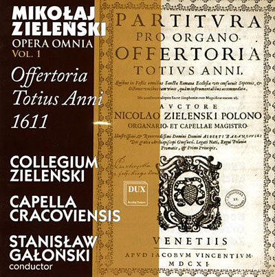 Opera omnia volume 1 offertoria totius anni 1611