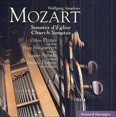 Sonates d'Eglise pour 2 violons, orgue et violoncelle