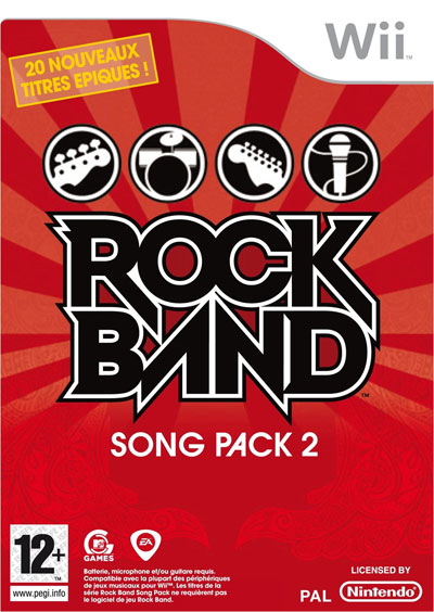 Rock Band Song Pack 2 pour Wii