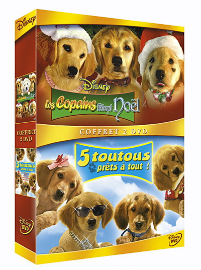 Les Copains fêtent Noël - Les 5 toutous prêts-à- tout - Bipack