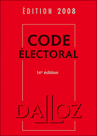Code électoral 2008