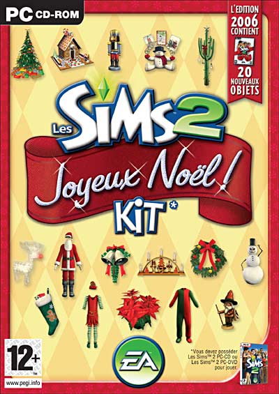 Les Sims 2 - Kit Joyeux Noël