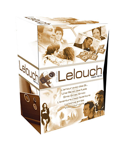 Coffret Claude Lelouch - De 1962 à 1973