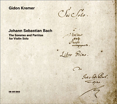Sonates et Partitas pour violon seul