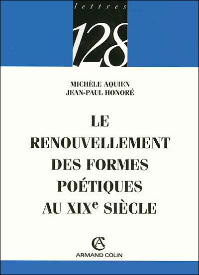 Renouvellement des formes poétiques au XIXème siècle