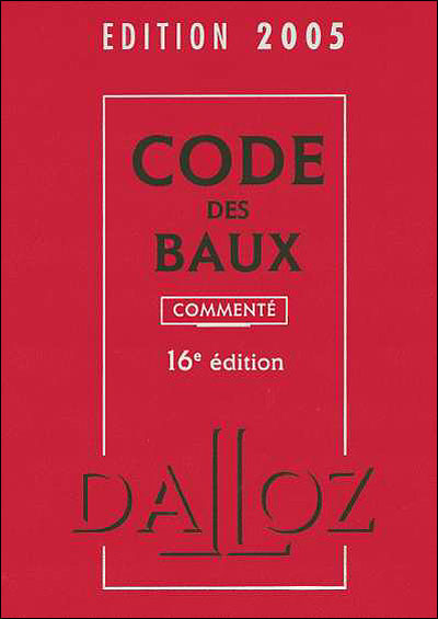 Code des baux commenté