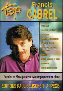 Top francis cabrel - Francis Cabrel - broché
