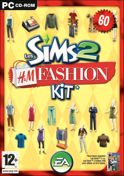 Les Sims 2 - H M Fashion Kit