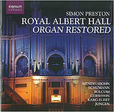 Die Restaurierte Orgel Der Royal Albert