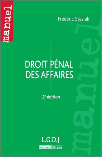 Droit pénal des affaires - 2ème édition