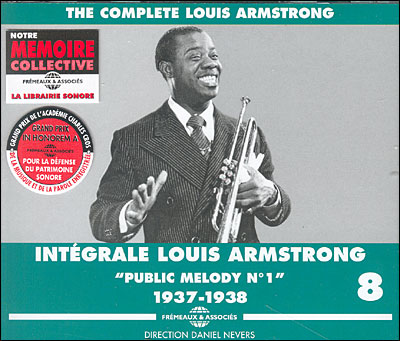 Intégrale Louis Armstrong volume 8 - Public melody n.1 1937-1938