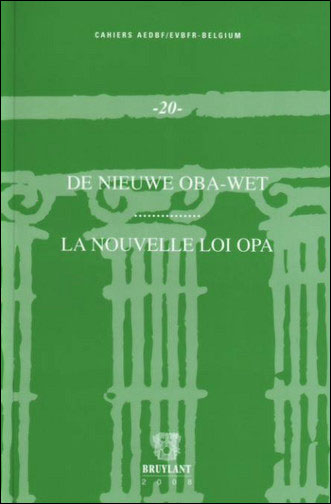 La nouvelle loi OPA
