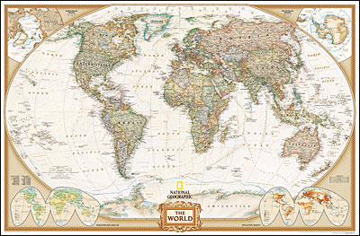 WORLD POL. PLANO GEPL. ANTIEK GROOT NG