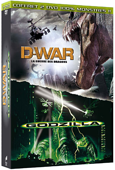 D-War, la guerre des Dragons - Godzilla - Coffret créatures