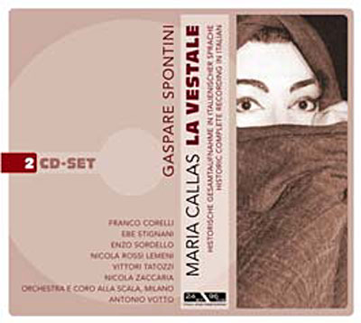 La Vestale-Digipack (Spontini,Gasparo Luigi Pacifi