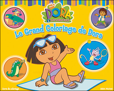 Dora l'exploratrice - Le grand coloriage de Dora - Collectif - broché