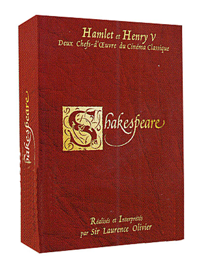 Hamlet - Henry V - Fourreau impression cuir