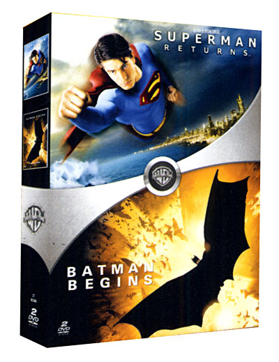 Superman Returns - Batman Begins - Coffret Super Héros