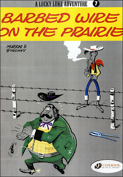 Lucky Luke - tome 7 Barbed wire on the prairie