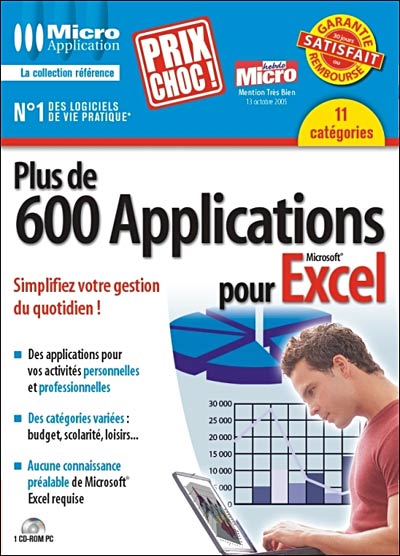 Plus De 600 Applications Pour Excel