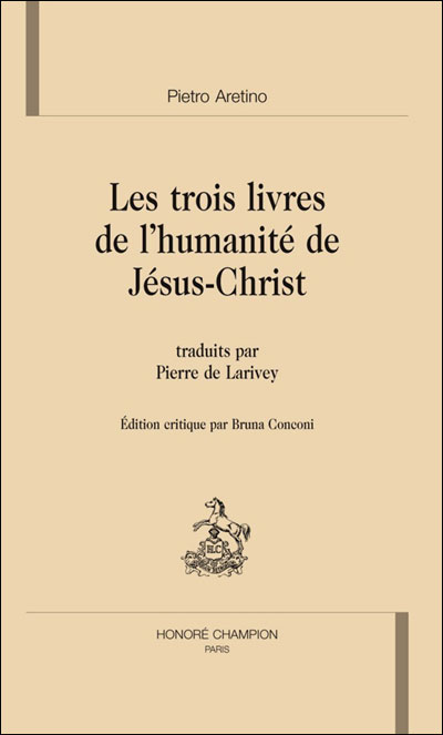 Les trois livres de l'Humanite de Jésus Christ