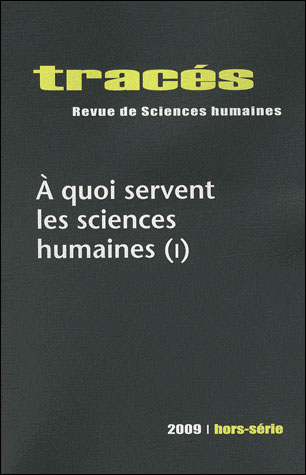 A quoi servent les sciences humaines volume 1