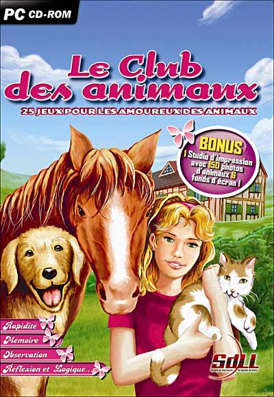Sdll (Société De Distribution De Logiciels De Loisirs) Le Club Des Animaux