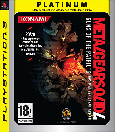Metal Gear Solid 4 : Guns Of The Patriots Platinum