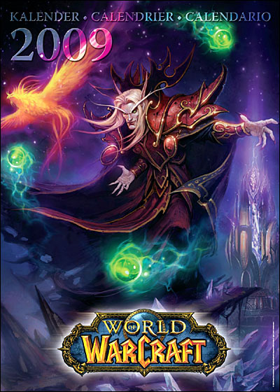 Calendrier World of Warcraf 2009 Grand format